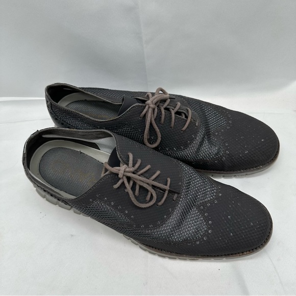 Cole Haan Grand OS grey wingtip Oxford loafers size 13 main image 8